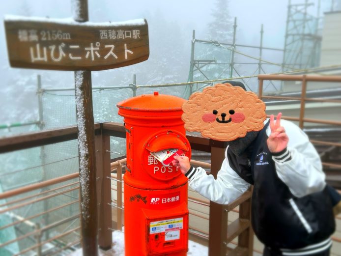 ぼくはこっそり山びこポストへ