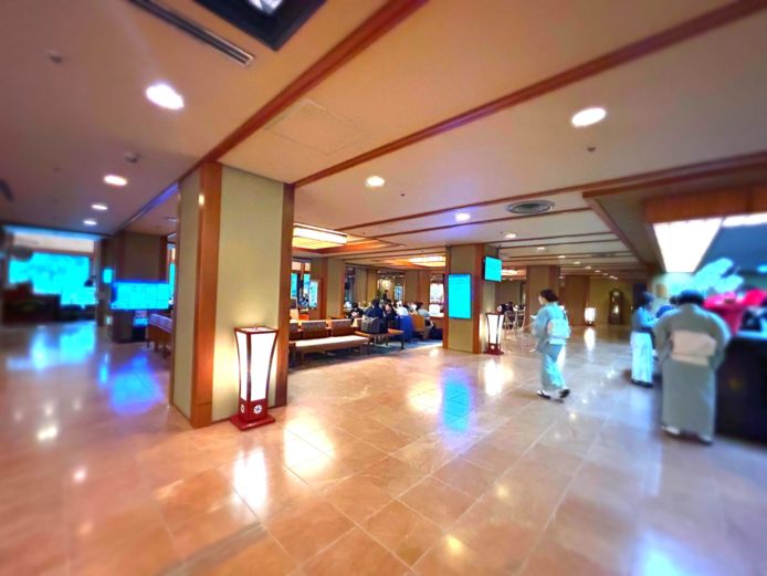 広々としたロビー！